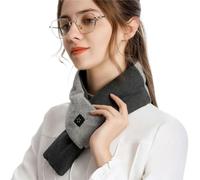 Limitato Viruzid Salviette Ricaricabili, Sciarpa Elettrica Intelligente con USB per Tempo Freddo con Fascia per Collo con 3 Livelli di Calore, Spegnimento Automatico per Uomini e (Grigio, Taglia Unica