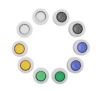 Limitatore del flusso d'acqua,doccia set di adattatori di risparmio del flusso dell'acqua per il soffione fisso o la doccia palmare 1.5/1.8/2.0/2.5/3.0 GPM (G14)