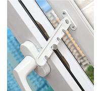 Limitatore della finestra della battente,Serratura anti pizzico di sicurezza,Limitatore di ventilazione della finestra,Chiusura della finestra di apertura verso l'esterno per alluminio di legno UPVC