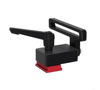 Limitatore di binari a T per la lavorazione del legno con funzionamento stabile per troncatrice da tavolo per seghe a scorrimento (nero)