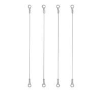 Limitatore di cerniere per ante di armadi, 20 cm, per limitare l'oscillazione della porta dell'armadio (4 pezzi)