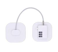 Limitatore di sicurezza della porta della finestra per il cavo di sicurezza del bambino e del bambino bianco