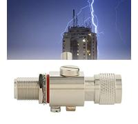 Limitatore di sovratensione coassiale da 0 MHz a 6 GHz IP67 impermeabile | Protegge i sistemi d' con protettore di sovratensione coassiale per interni o esterni gestendo 10kA 8/20μs.