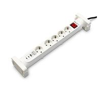 Limitatore di tensione Salicru SPS SAFE 5S Plus 5 prese Type F 3 USB 600 J 1,4 m Bianco