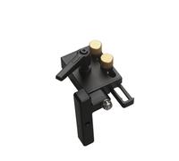 Limitatore scorrevole in alluminio per binari a T da 19 mm e tavoli router, tappo per slot per la lavorazione del legno con manico ergonomico, opzione sinistra/destra corta o lunga destra corta