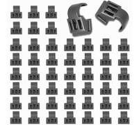 Limitatori di angolo a 86 gradi (confezione da 50), limitatori per cerniere per porte di armadi, adatti per cerniere per cornici frontali di mobili da cucina EH89