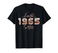 Limited 1965 Edition Modern Retro Aesthetic Birthday Maglietta