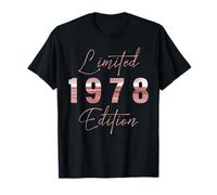 Limited 1978 Edition Birthday Modern Classic Aesthetic Maglietta