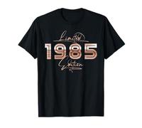Limited 1985 Edition Modern Retro Aesthetic Birthday Maglietta
