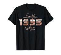 Limited 1995 Edition Modern Retro Aesthetic Birthday Maglietta