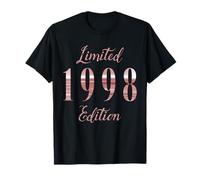 Limited Edition 1998 Vintage Classic Aesthetic Birthday Maglietta
