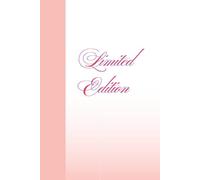 Limited Edition: Journal Notebook Diary Planner for her for him for the for family for friends for work for home for gift