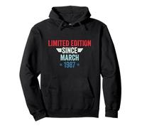 Limited Edition Since March 1987 Felpa con Cappuccio