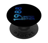 Limited Edition Vintage 1988 Divertente 37° compleanno 37 anni PopSockets PopGrip Adesivo