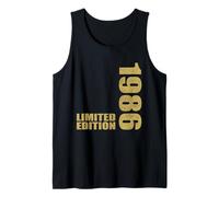Limited Edition Year 1986 Men Women 40. Birthday Retro Canotta