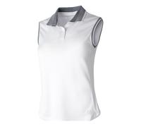 Limited Sports American Alva Polo Donna-Bianco,Grigio in bianco, Taglia: M