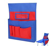 Limitoll Tasca portaoggetti sopra : sacco per sedia in aula | Sacca per sedile della sedia, per studenti del rientro a scuola, bambini, scuola, insegnanti, asilo, compiti a casa, università,