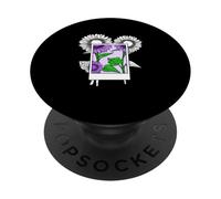 L'immagine viola è una perfetta grafica viola PopSockets PopGrip Adesivo