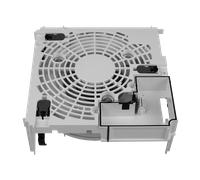 Limodor Motore ventilatore ECom con alloggiamento e fermi a molla