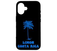 Limon Costa Rica con grafica palma Custodia per iPhone 16