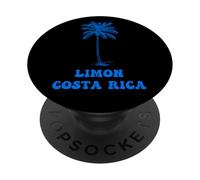 Limon Costa Rica con grafica palma PopSockets PopGrip Adesivo