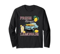 Limonata fresca spremuta in stile retrò Maglia a Manica