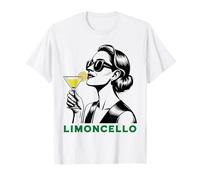 Limoncello Cocktail Donna Chic Aperitivo Italiano Maglietta