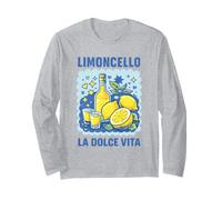 Limoncello La Dolce Vita, Cocktail Italiano al Limone, Arte retrò Maglia a Manica