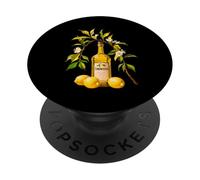 Limoncello Limone Bevanda Sicilia Italia Souvenir Europa PopSockets PopGrip Adesivo