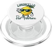 Limoncello Per Favore Funny Lemon Italian Women Cute Fruit PopSockets PopGrip per MagSafe