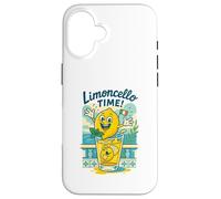 Limoncello Time - Retro Italia motivo fumetti Custodia per iPhone 16