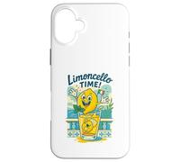 Limoncello Time - Retro Italia motivo fumetti Custodia per iPhone 16 Plus