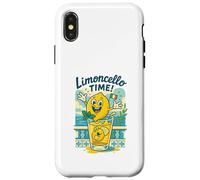 Limoncello Time - Retro Italia motivo fumetti Custodia per iPhone X/XS