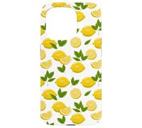Limone Agrumi Acquerello Estetica Custodia per iPhone 15 Pro
