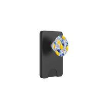Limone Blu Piastrelle Estetiche Estetiche Preppy Italiano Europe PopSockets PopWallet per MagSafe