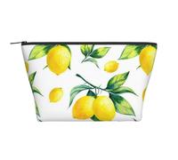 Limone, Borsa da toilette Borsa per trucco Borsa per cosmetici Borsa da toilette da viaggio portatile