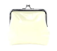 Limone Chiffon Chiusura Pouch Portafoglio Portachiavi Borse, Borsa per le Donne, 4.5 "L X 4.5" H, Giallo Verga D'oro Chiaro, Taglia unica, Giallo Verga D'oro Chiaro