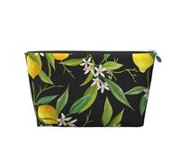Limone E Fiore, Borsa da toilette Borsa per trucco Borsa per cosmetici Borsa da toilette da viaggio portatile