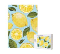 Limone Giallo Le Arti,Puzzle in legno da 300 pezzi per adulti e adolescenti