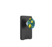 Limone Italiano Blu Tile Estetica Carino Girly Estate Frutti PopSockets PopWallet per MagSafe