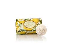 Limone Sapone, circa 6 x 50 grammi, sapone fatto a mano da Firenze, resistente, con stampa decorativa