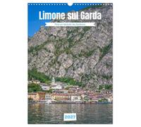 Limone sul Garda - Perle sur la rive occidentale du lac de Garde (Calendrier mur