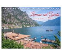 Limone sul Garda - Traumhaftes Städtchen am Gardasee (Tischkalender 2027 DIN A5 quer), CALVENDO Monatskalender: Bella Italia - Die wunderschöne Gemeinde Limone am Gardasee.