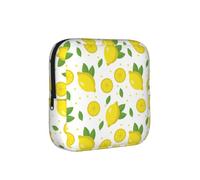 Limone, Verde e Giallo, Borsa per Assorbenti Igienici, Borsa Porta Assorbenti con Cerniera, Porta Cambiati