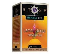 Limone Zenzero Tè senza Caffeina 20 Sacchetti By Stash Tea