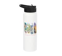 Limoni, case colorate e baie - Vacanza Costa Amalfi Stainless Steel Insulated Water Bottle