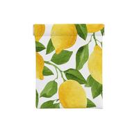 Limoni dell'acquerello giallo brillante, Spremere il portafoglio superiore da donna Borsa portaoggetti Piccola portamonete Portamonete