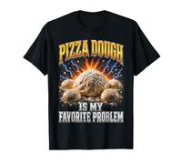 L'Impasto della Pizza è Il Mio Problema Preferito Food Lover Baker Maglietta