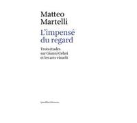 L'impensé du regard. Trois études sur Gianni Celati et les arts visuels