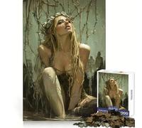 L'Imperatrice Fiorita della Rinascita, Ninfa della Foresta Puzzle da 1000 Pezzi per Adolescenti Puzzle Sfida Mentale Giocattolo Passatempo Rilassante Taglio Preciso Regalo Delizioso 50x75cm